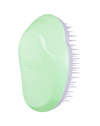 Tangle Teezer Thick And Curly Pixie Green Fondant - Расческа для волос, цвет мятный/фиолетовый - hairs-russia.ru